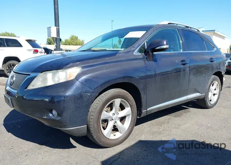 2010 Lexus Rx 350 z USA, uszkodzony, nr VIN 2T2BK1BA4AC040633